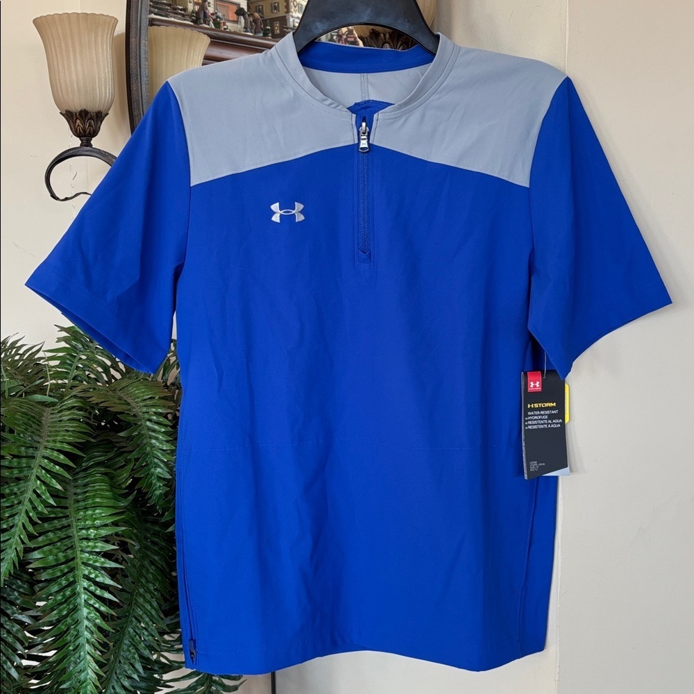 Brand New Under Armour Storm Baseball Batting Triumph Cage Jacket Royal Blue